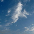 写真: 変わった雲です。　P1530368