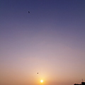 写真: 梶取岬の夕陽（２）