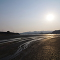 写真: 田布施川河口　干潮