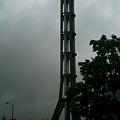 写真: 雨の塔
