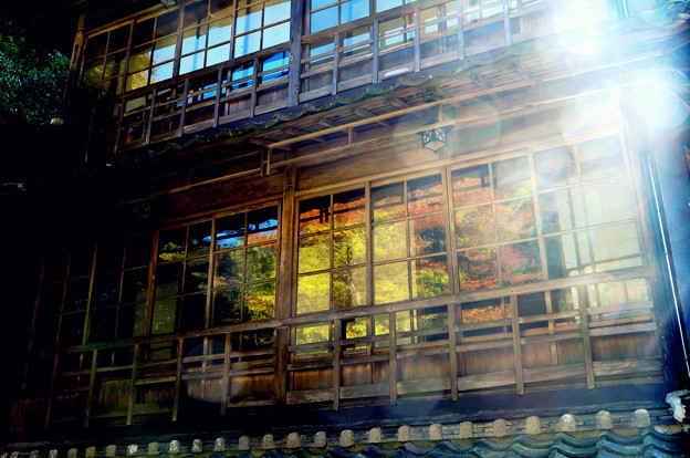 Photos: 紅葉の旧宿