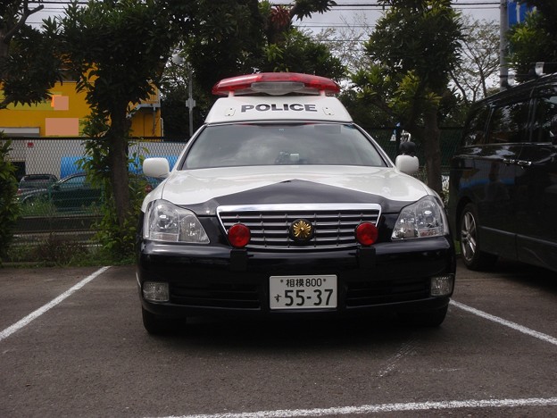 写真: Police, (Toyota Crown 180) @ Kanagawa