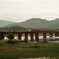 写真: EL on Bukhangang bridge / 8000代 電気機関車 ２