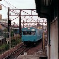 写真: 103 series on Senseki Line (former Sendai station)