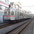 写真: Tokyu 7700 (#7906 and total 3-car trainset on Ikegami Line)
