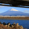 写真: 富士川河川敷 190101 01