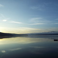写真: 山中湖の朝