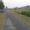 写真: 多摩川サイクリングロード