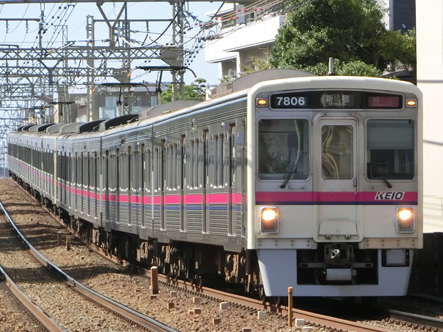 京王7000系(7701F+7806F) 特急新宿行き