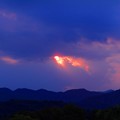 写真: 新緑の候 千光寺山の夕景。