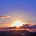 写真: 初日の出2021＠千光寺山展望台＠瀬戸内海