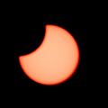 写真: 部分日食 190106-1