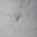 写真: 氷の様な雲模様