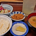 写真: やまだや （ 成増 = やまだ食堂 ）　納豆･ご飯･味噌汁　　　　　　　2018/10/31