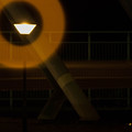 写真: 街灯とリングボケ1