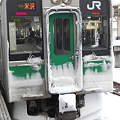 写真: 山形→米沢行の電車