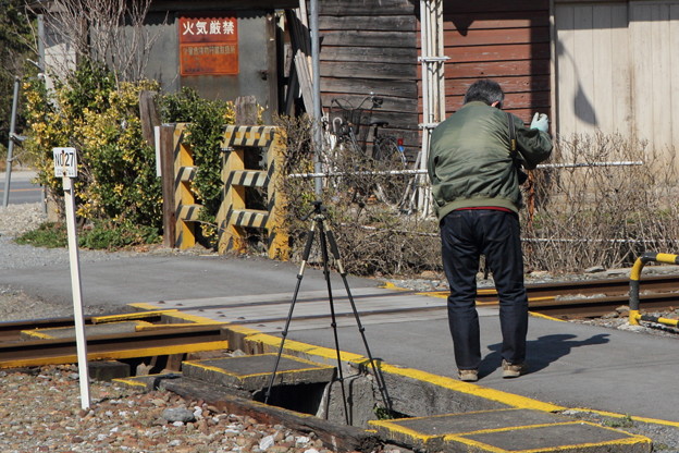 写真: 秩父鉄道の撮り鉄亀爺2