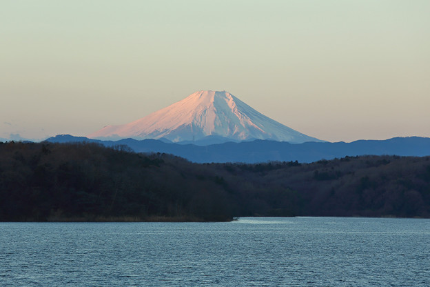 ２０１９年元旦の富士山