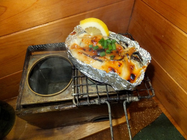 牡蠣の味噌マヨ焼き