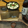 写真: 湯豆腐と菊水