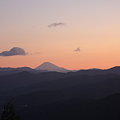 写真: 猪の平展望台より富士山
