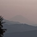 写真: 今朝の富士山