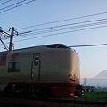 写真: 富士山とサンライズ