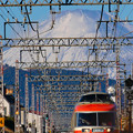 写真: 富士山とLSEを秦野で
