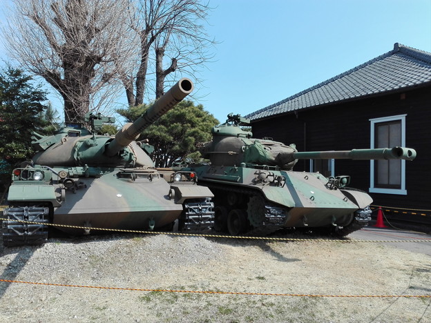 74式戦車＆61式戦車
