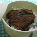 写真: 秋刀魚の蒲焼丼