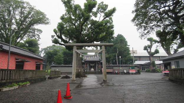写真: 善得寺城（富士市）日吉浅間神社