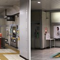JR埼京線北与野駅（さいたま市中央区）改札外・券売機