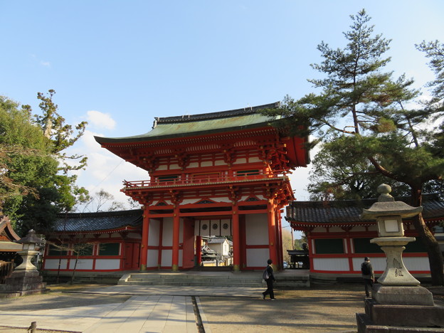 写真: 今宮神社（京都市北区）楼門