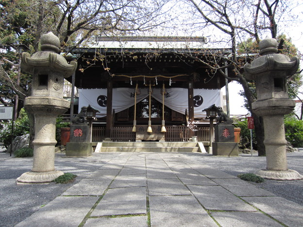 七社神社（東京都北区）拝殿