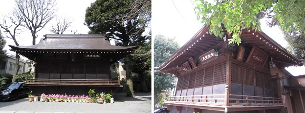 七社神社（東京都北区）神楽殿