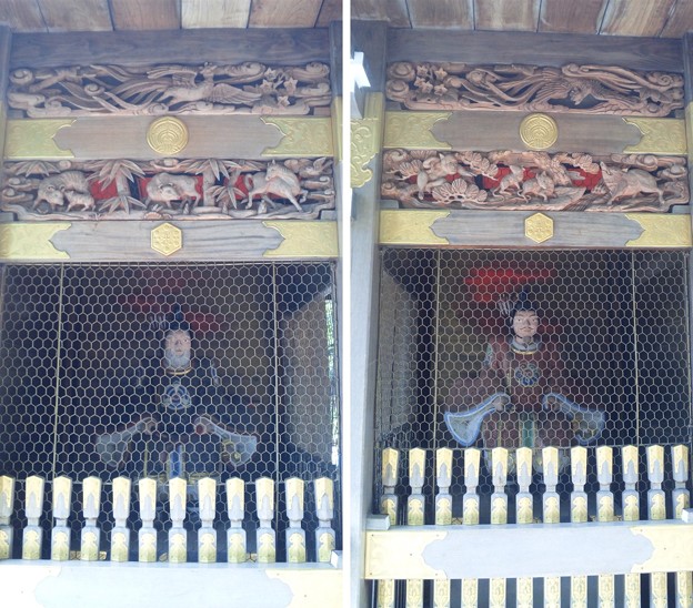 写真: 武蔵野稲荷神社（練馬区栄町）随神門