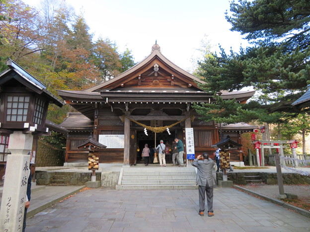 那須温泉神社（那須町）拝殿