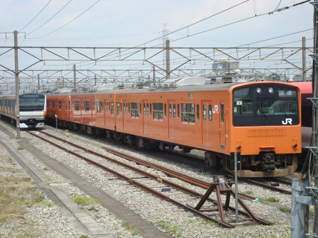 写真: 中央線201系2