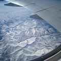 写真: シベリア上空