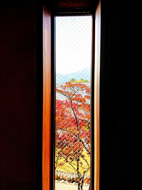 Photos: 信州 大町 ホテルの窓