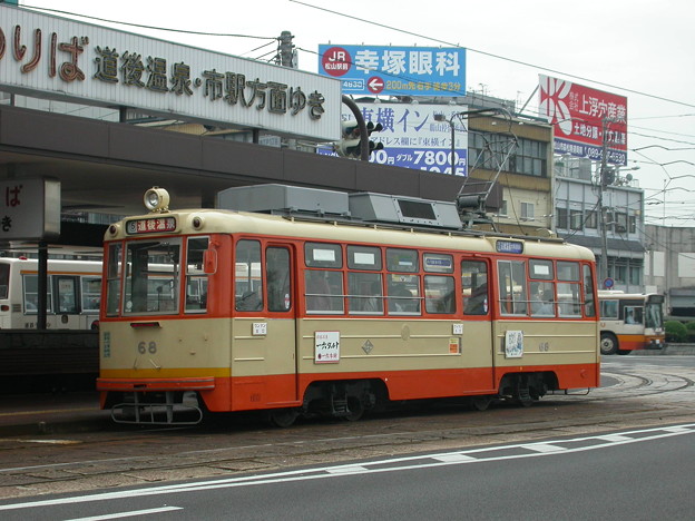 伊予鉄道モハ68　2003-8-13