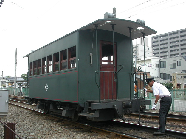 伊予鉄道ハ31（レプリカ）　2003-8-13