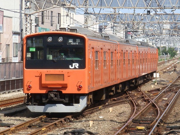 #7386 中央線201系 八トタT112F　2007-9-8