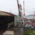 写真: 広島県呉市　戦艦大和を建造したドック