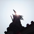 写真: 吉田城址 鯱鉾にもかがやきを。
