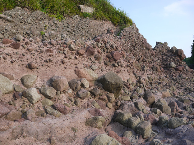 写真: 人形岩付近