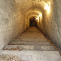 写真: 串良基地跡の地下壕第一電信室(2)