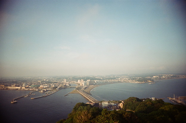 江の島展望台からの景色