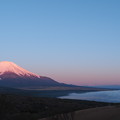 三国峠の赤富士