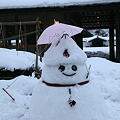 雪だるま　金沢城